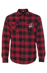 Mens Quilted Flannel Shirt Jacket