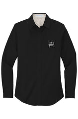 Womens Long Sleeve Easy Care Shirt