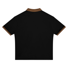 Unisex Color Block Polo Shirt
