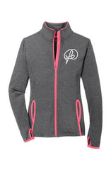 Fatal Elegance Womens Sport-Wick Contrast Jacket