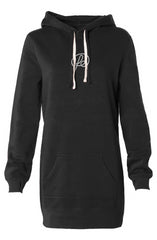 Fatal Elegance Hooded Sweatshirt Dress