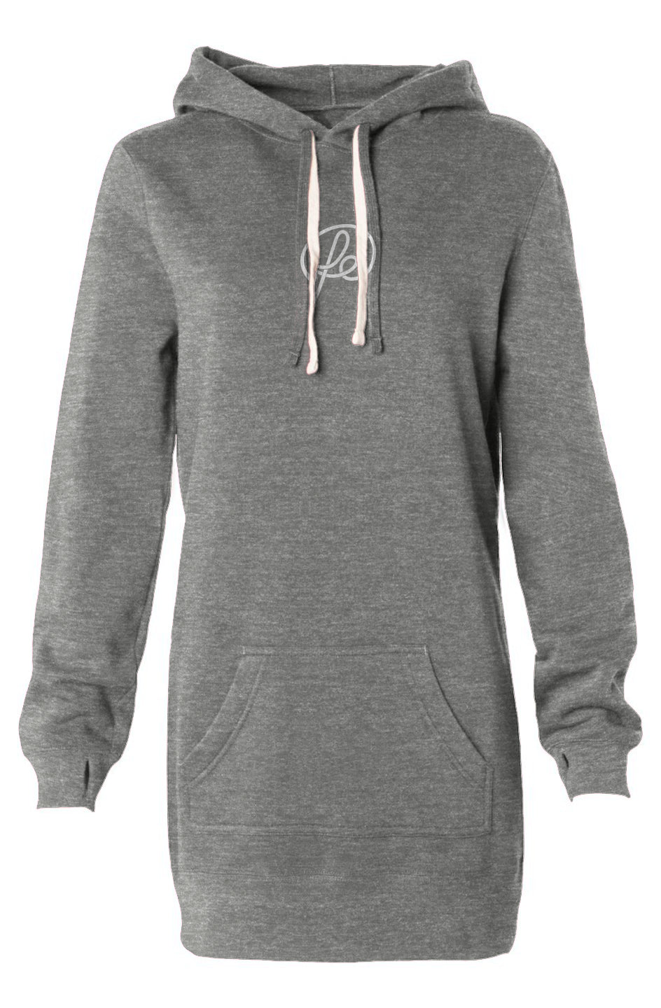 Fatal Elegance Hooded Sweatshirt Dress