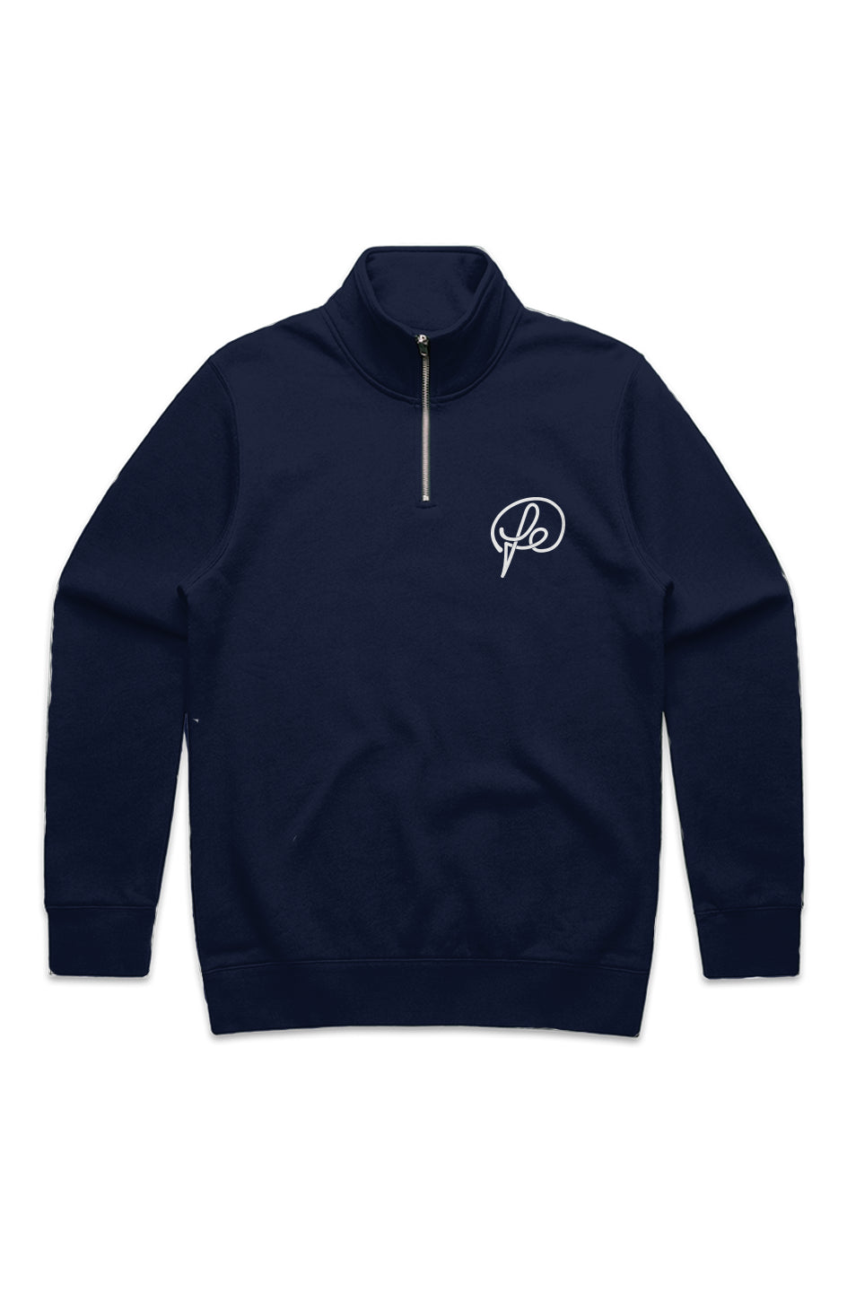 Fatal Elegance MENS STENCIL HALF ZIP