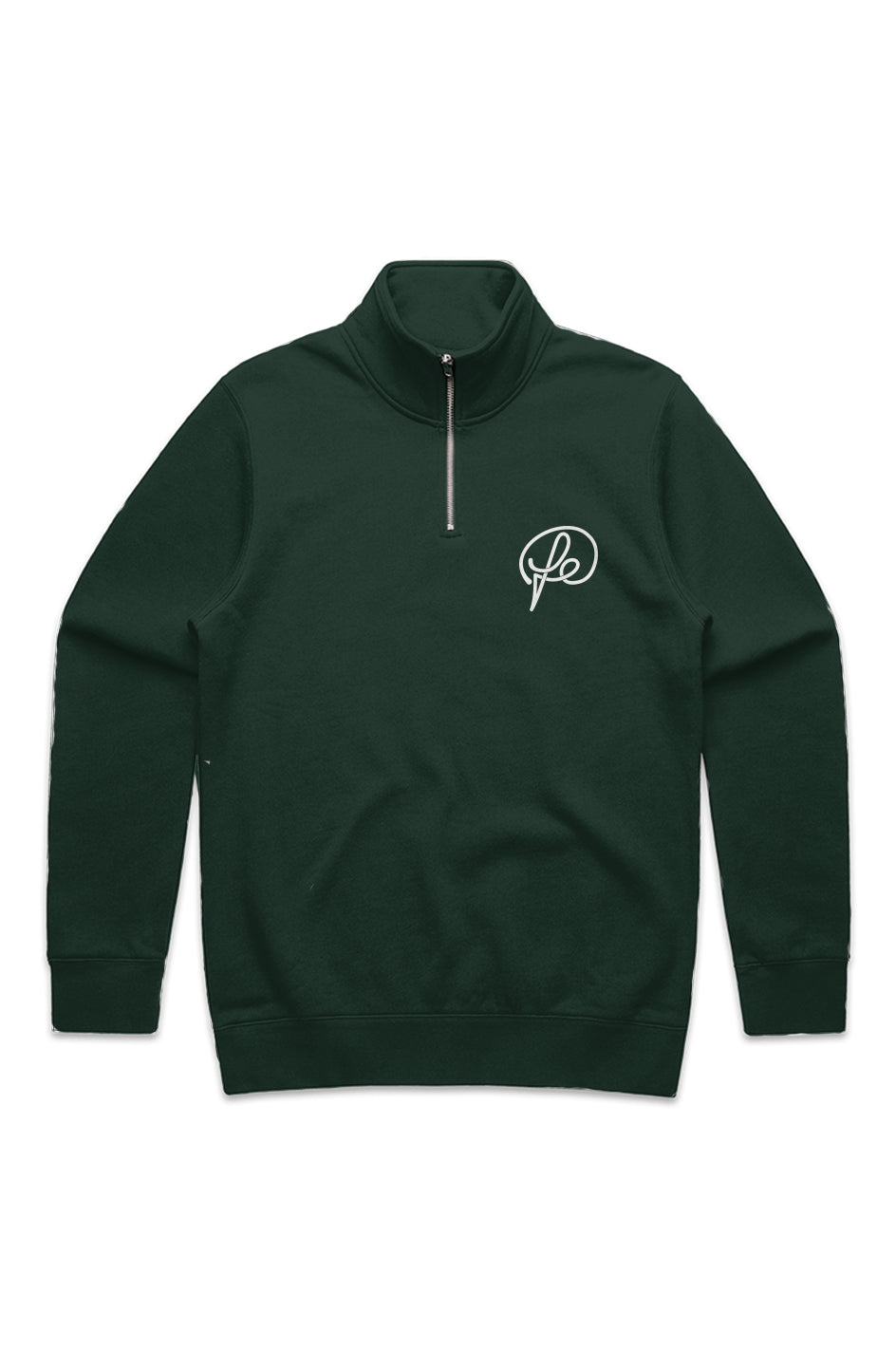 Fatal Elegance MENS STENCIL HALF ZIP