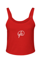 Micro Rib Spaghetti Strap Tank
