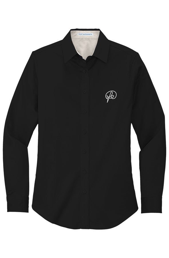 Womens Long Sleeve Easy Care Shirt