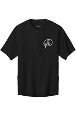 1/2-Zip Short Sleeve Jacket