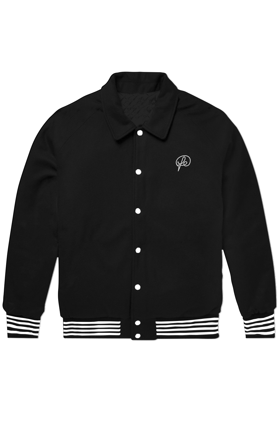 Unisex Collared Varsity Jacket
