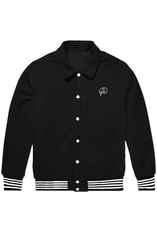 Unisex Collared Varsity Jacket