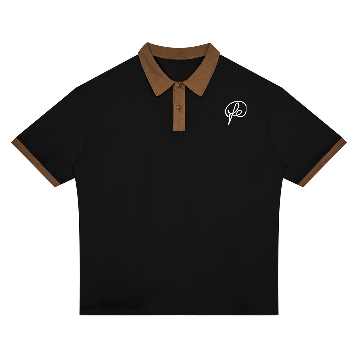 Unisex Color Block Polo Shirt