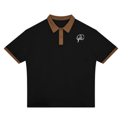 Unisex Color Block Polo Shirt